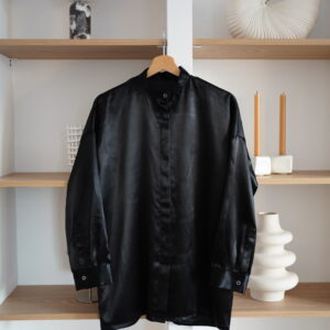 Chemise LIGNE - Satin Black