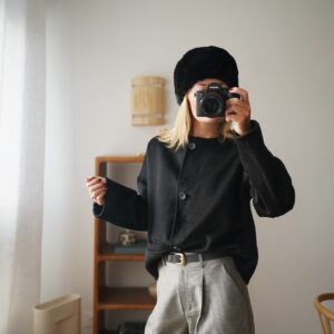 Cardigan ETOFFE - Black