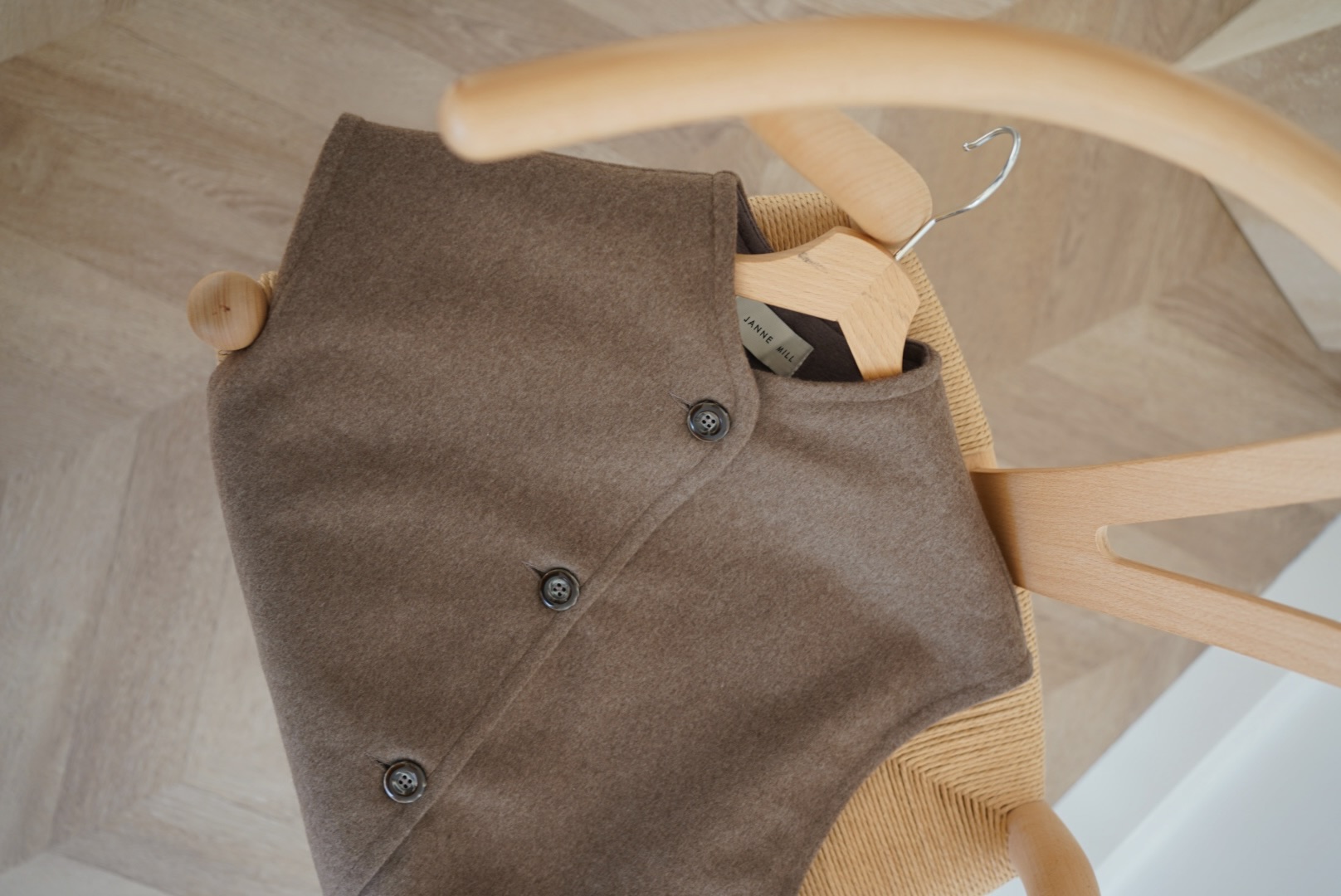 Veste ECORCE - Cocoa creme