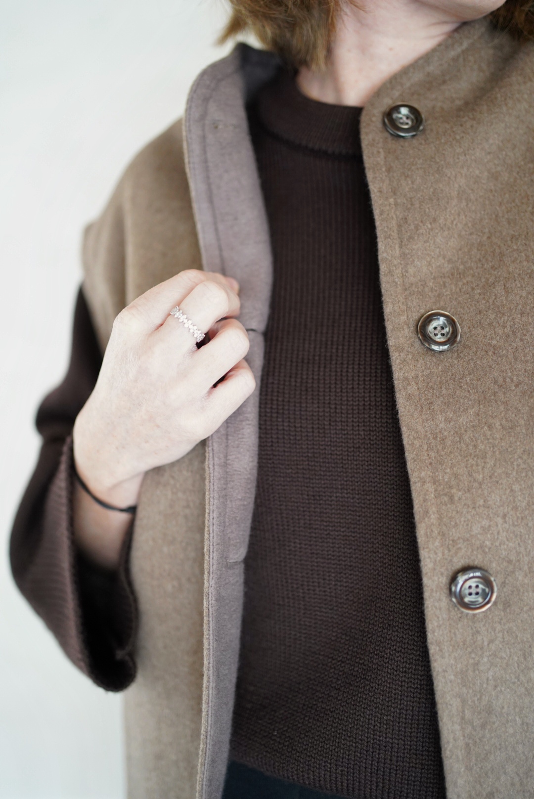 Veste ECORCE - Cocoa creme