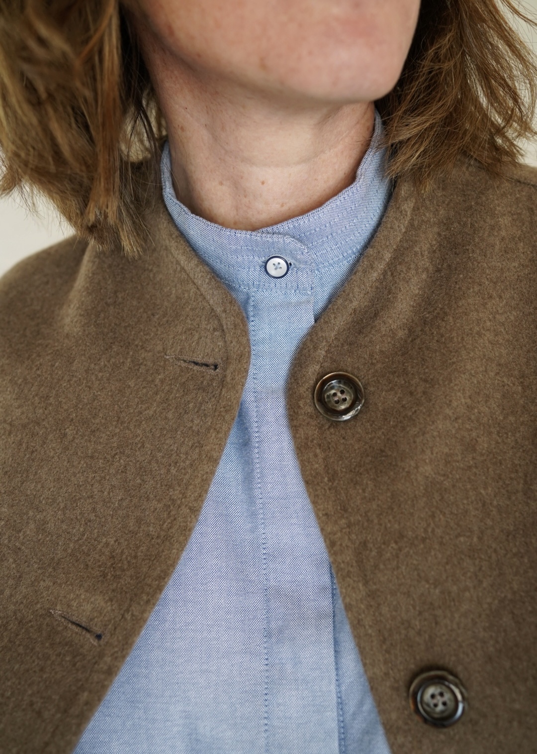 Veste ECORCE - Cocoa creme
