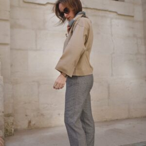 Pantalon ARCURE - Micro-Pied-de-Poule